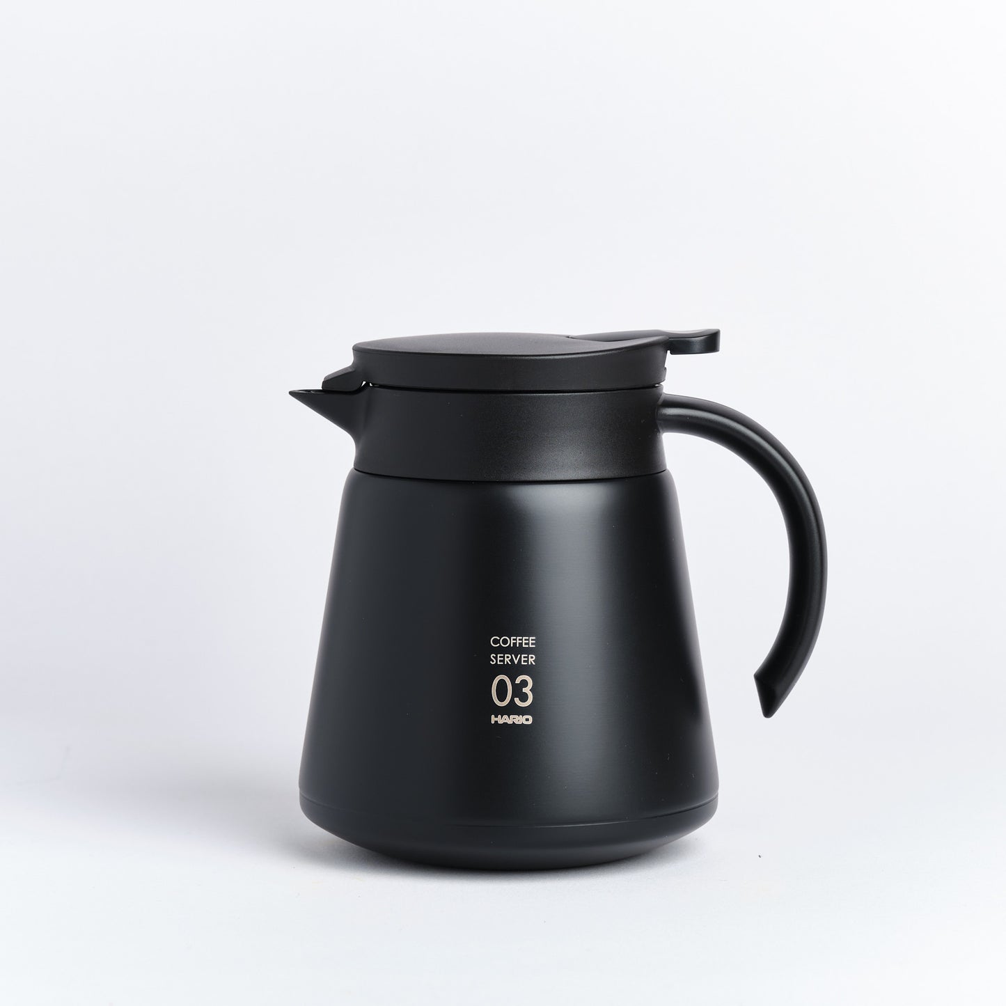 Hario V60 Insulated Steel Server 03 (Black / White)