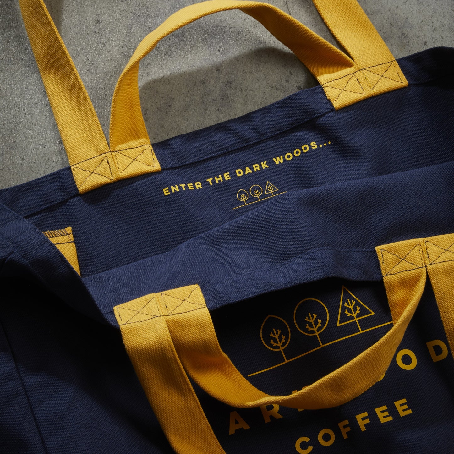 Dark Woods 'Big Shopper' Tote Bag